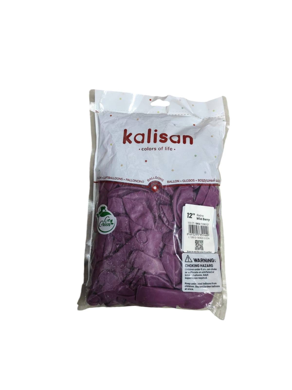 Toptan Kalisan Retro Yaban Çiçegi 100lü 12 inç 